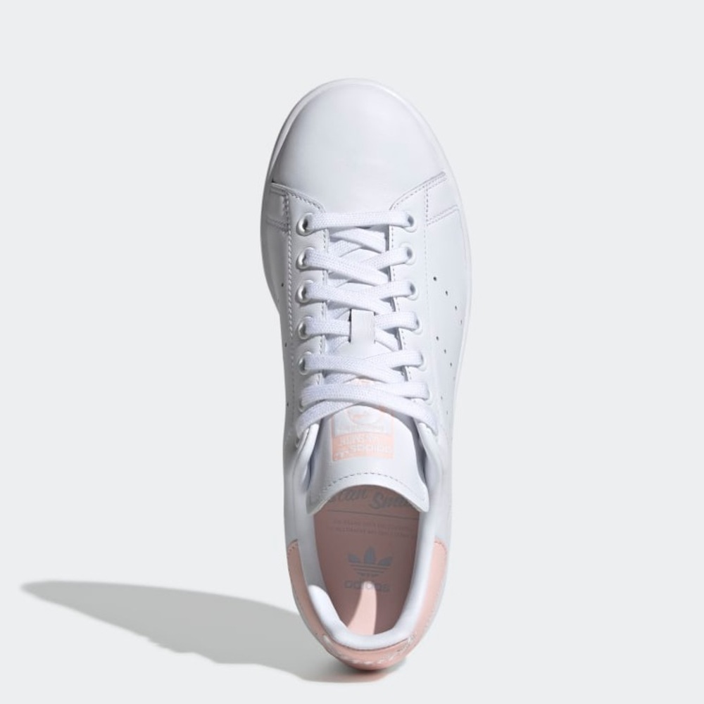 🔥NIB Adidas Stan Smith Tennis Sneakers White/Pink - Picture 5 of 9